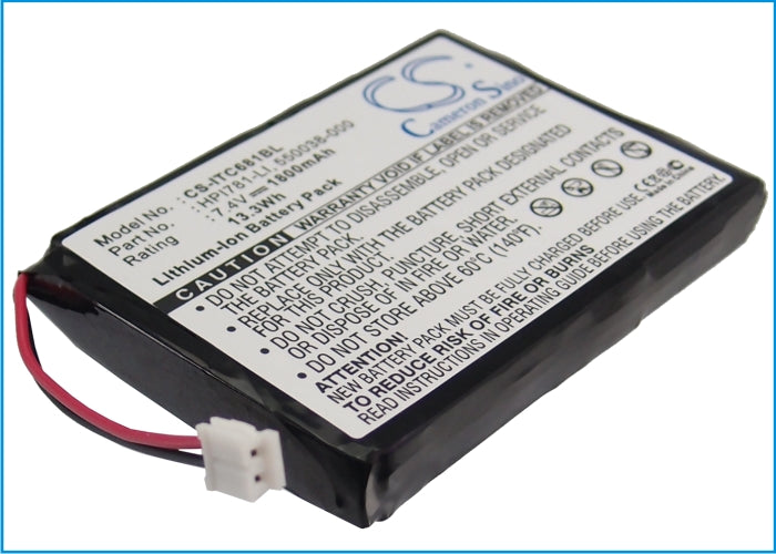 1800mAh Li-ion HPI781-LI Battery Intermec 681 Portable Printer-SMAVtronics