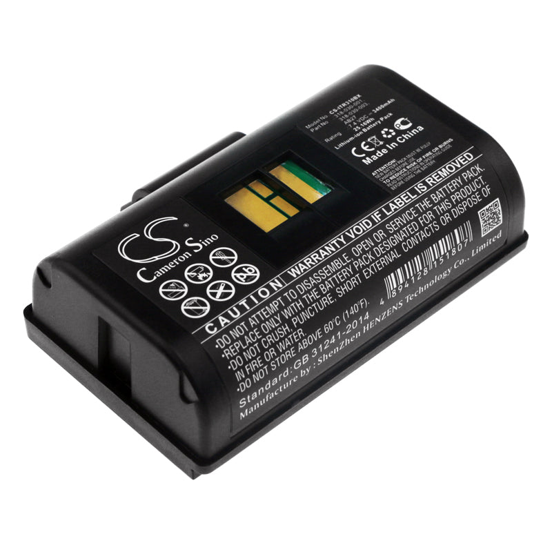 3400mAh 318-030-001, 318-030-003, AB27 High Capacity Battery for Honeywell Intermec PB21, PB22, PB31, PB32-SMAVtronics