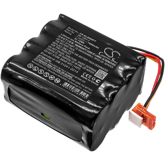 7800mAh 9B-1963-2 Battery for Koehler Lighthawk 600, Lighthawk 600 Lumens, Lighthawk Gen II LED-SMAVtronics