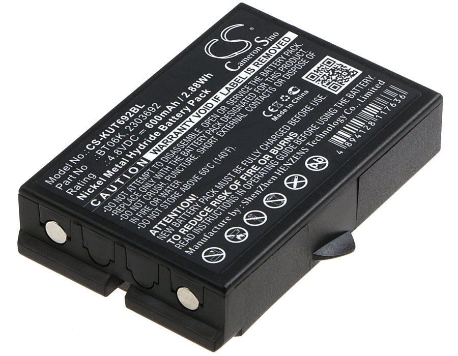 600mAh BT06K Battery for Ikusi 2303692, RAD-TF, RAD-TS, T70 1, T70 2 ATEX, TM70 range Transmitters-SMAVtronics