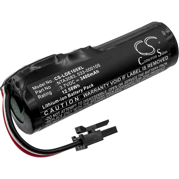 3400mAh 533-000105, NTA3083 High Capacity Battery for Logitech UE Boom S-0012