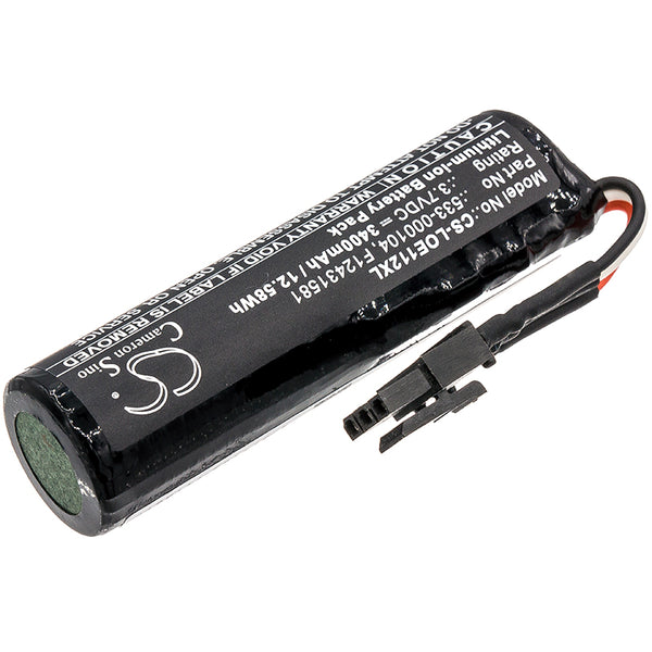 3400mAh 533-000104, 533-000138, F12431581 High Capacity Battery for Logitech UE MegaBoom 2, UE Ultimate, S-00122, S00151, UE Kora Boom