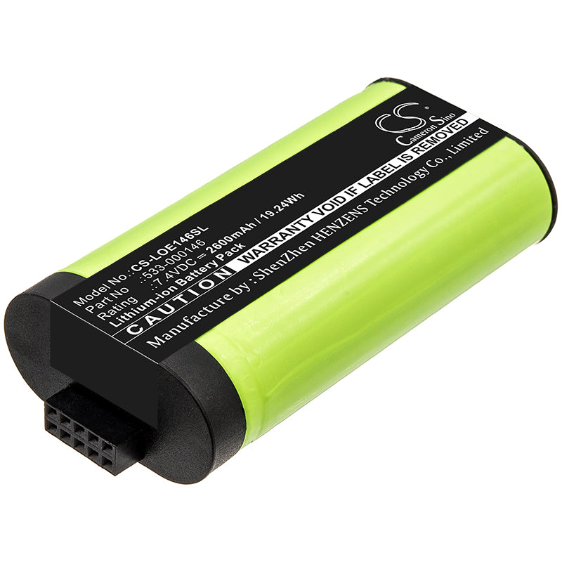 2600mAh 533-000146 Battery for Logitech 084-000845, 984-001362 Ultimate Ears Boom 3-SMAVtronics