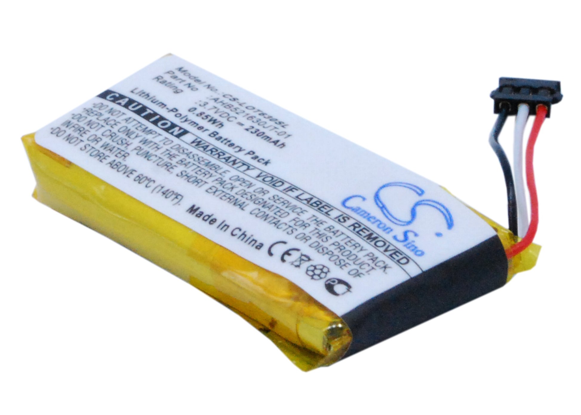 230mAh 1311 Battery for Logitech N-R0044, Ultrathim Touch Mouse T630-SMAVtronics