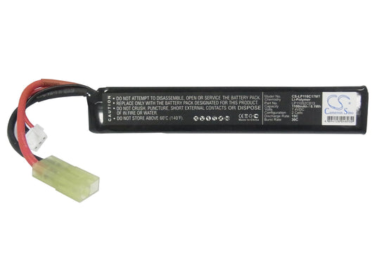 Battery for LP110S2C013 Airsoft Guns (Discharge Plug: Mini Tamiya, Charge Plug: JST-XHR-3P)-SMAVtronics