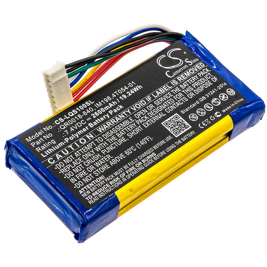 2600mAh 4T054-01, IM198, QR0018-840 Battery for Qolsys IQ Panel-SMAVtronics