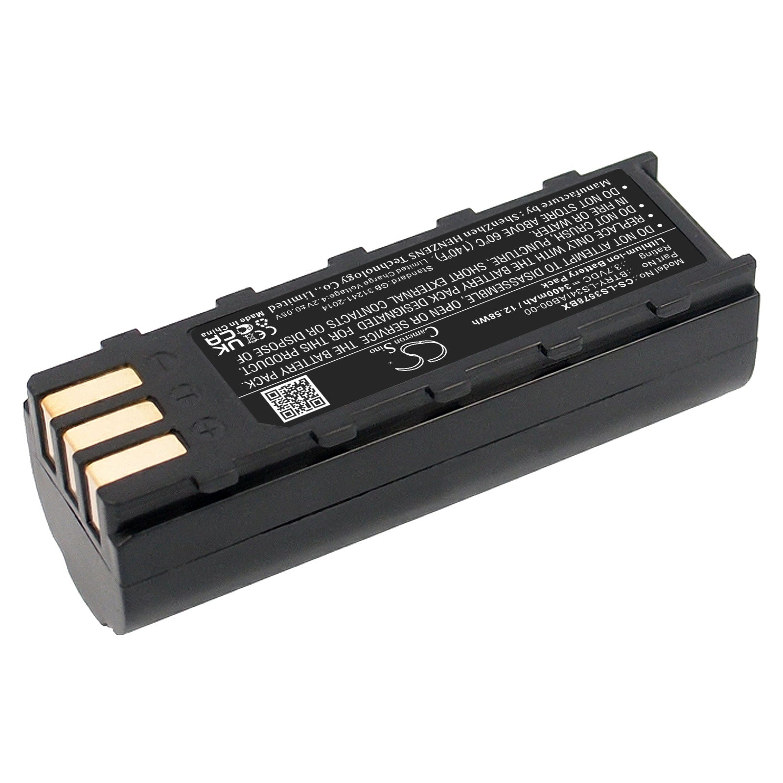 3400mAh BTRY-LS34IAB00-00, 21-62606-01 Battery for Honeywell 8800 Symbol LS3478, DS3478, LS3578, DS3578, XS3478, NGIS, DSS3478, MT2000, LS3478ER-SMAVtronics