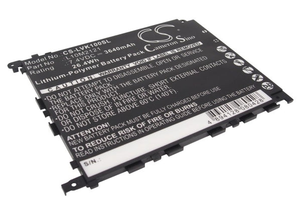 3640mAh L10M2121 Battery Lenovo IdeaPad K1