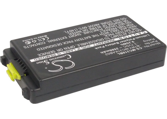 2500mAh 82-127909-02, BTRY-MC3XKABOE Battery Symbol MC3190-G13H02E0, MC3190-GL4H04E0A, MC3190-KK0PBBG00WR-SMAVtronics