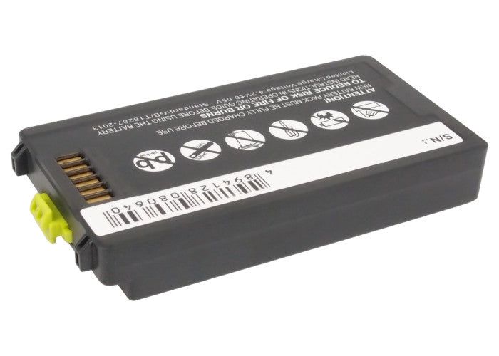 2500mAh 82-127909-02, BTRY-MC3XKABOE Battery Symbol MC3190-G13H02E0, MC3190-GL4H04E0A, MC3190-KK0PBBG00WR