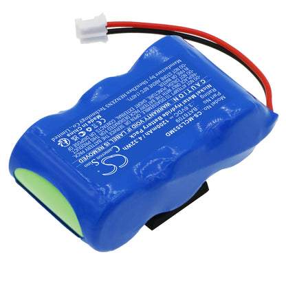 1200mAh BAT6709 Battery for Micro Medical MicroLoop 3535 Spirometer-SMAVtronics