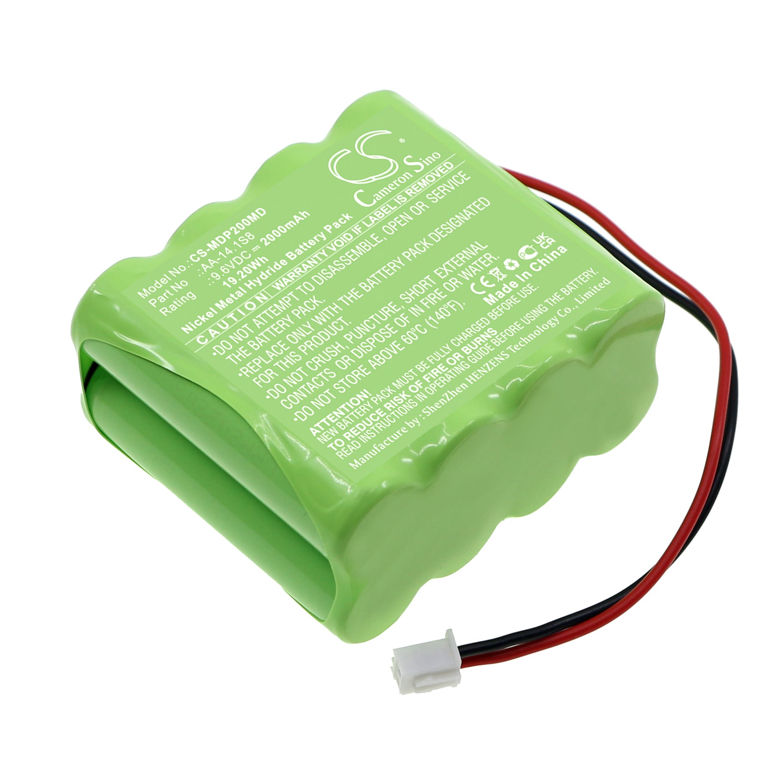 2000mAh AA-14.1S8 Battery for Medima P2 P infusion pump-SMAVtronics