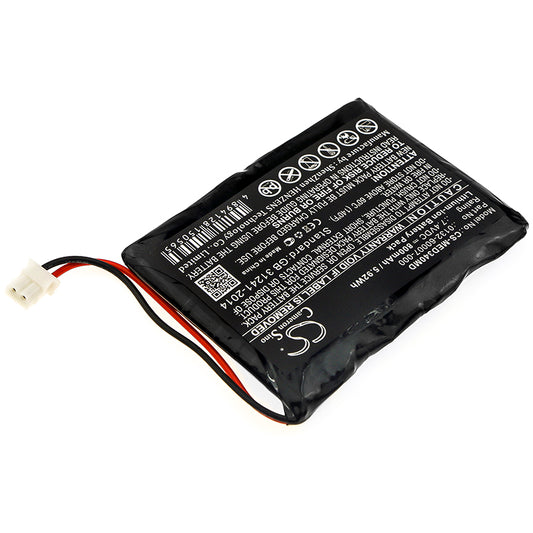 800mAh 0132-60007-00 Battery for Mediaid 31610, 34 Pulse, IPX1, POX010-34 Pulse Oximeter-SMAVtronics