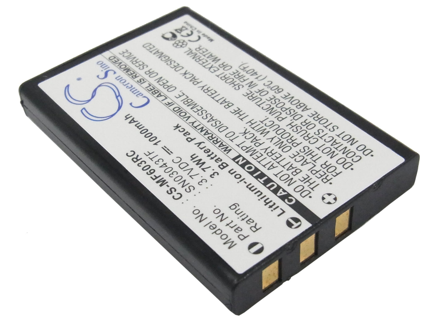 Replacement SN03043TF Battery for One For All Xsight Touch-SMAVtronics