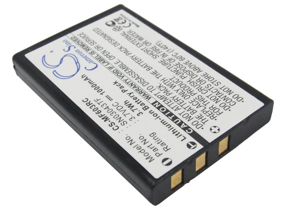Replacement SN03043TF Battery for NEVO C3, UEI-NEVO C3
