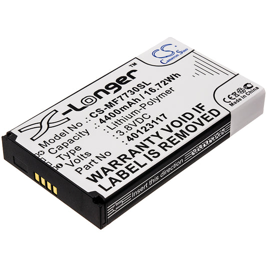 4400mAh 40123117 High Capacity Battery for Verizon Novatel Wireless Jetpack MiFi 7730L 4G LTE, Jetpack MiFi 8800L-SMAVtronics