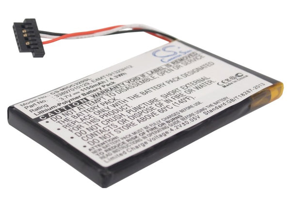 1150mAh Li-Polymer Replacement Battery with Tools for Mitac Mio C320B