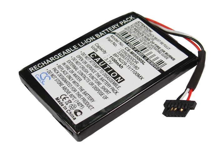 1100mAh Li-ion Battery with Tools for Mio Moov S556-SMAVtronics