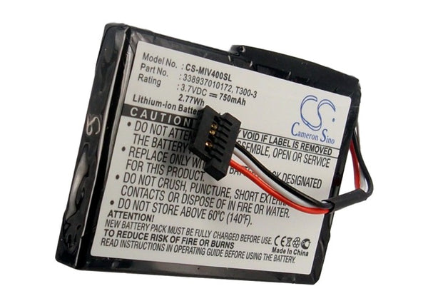 Replacement T300-3 Battery for Magellan RoadMate 1220