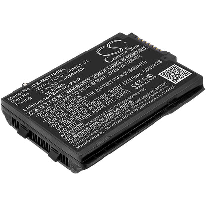 4550mAh 82-171249-01, BT-000318, BTRY-TC70X-46MA1-01 Battery for Motorola TC70, TC75, TC70x-SMAVtronics