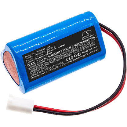 2400mAh 6280-074, BAT-PLS Battery for Monarch Pocket LED Stroboscope-SMAVtronics