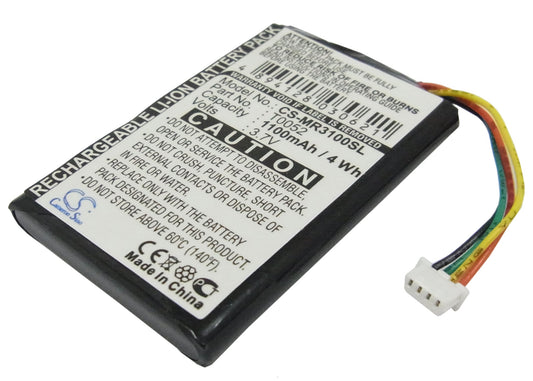 1100mAh Li-ion Replacement T0052 Battery Magellan Maestro 3225-SMAVtronics