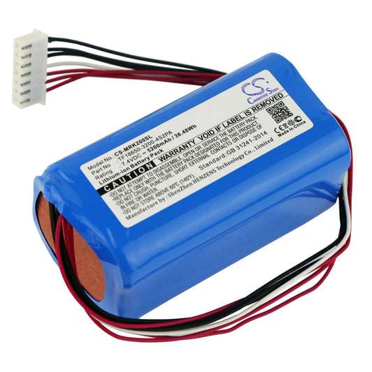 5200mAh C196A1, TF18650-3200-4S2PA, 7252-XML-SP Battery for Marshall Kilburn II-SMAVtronics