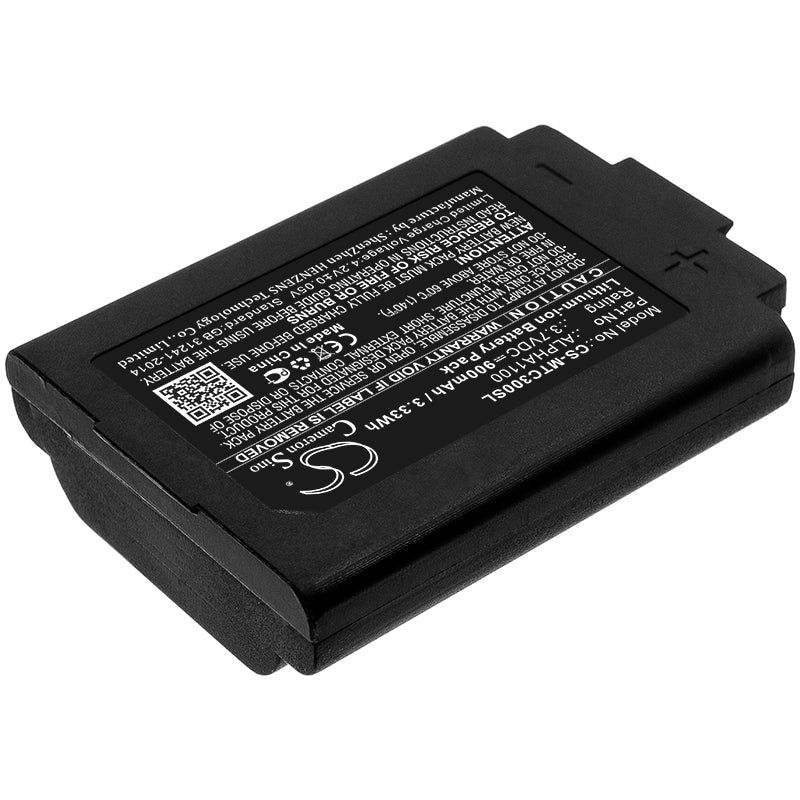 900mAh ALPHA1100 Battery for 3M TAC300, TAC300-OTH, TAC500-SMAVtronics