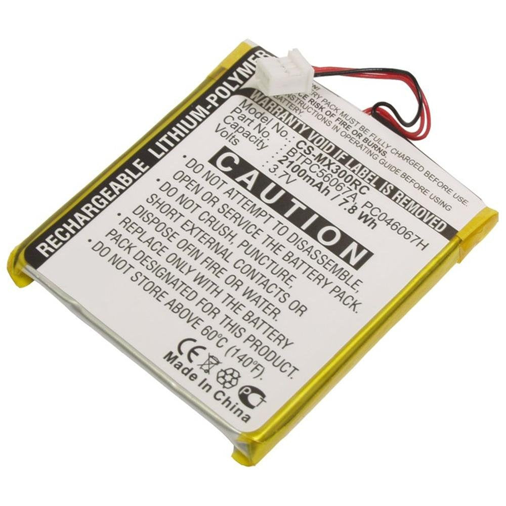 Replacement BTPC56067A Battery for MX-3000 Universal Remote Control-SMAVtronics