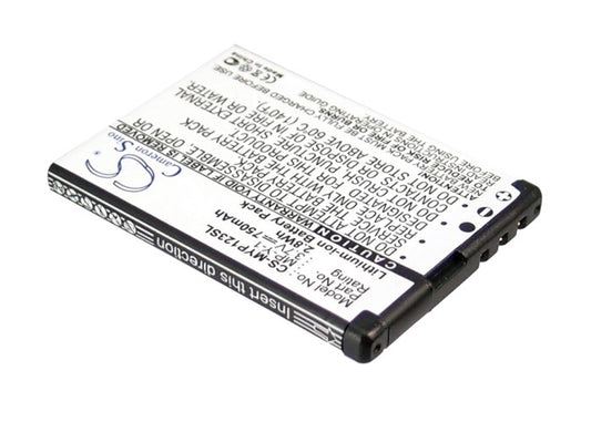 750mAh BAT05BPR, MP-Y-1 Battery for Polaroid Pro 1021, Pro1021, MyPhone 1230-SMAVtronics