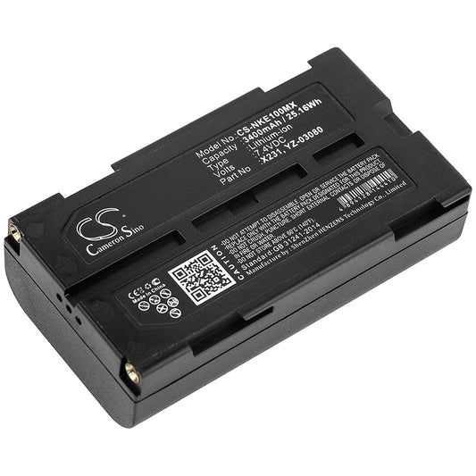 3400mAh X231, YZ-03080 High Capacity Battery for Nihon Kohden WEE-1000-SMAVtronics