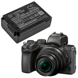 1280mAh EN-EL25, VFB12502 Battery for Nikon Z50, Z50 ZFC, Z30, Z FC Mirrorless