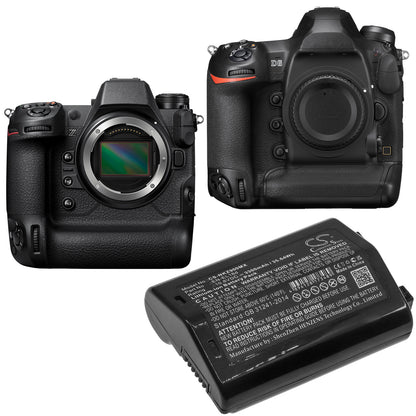 3300mAh EN-EL18d High Capacity Battery for Nikon D6, Z9-SMAVtronics