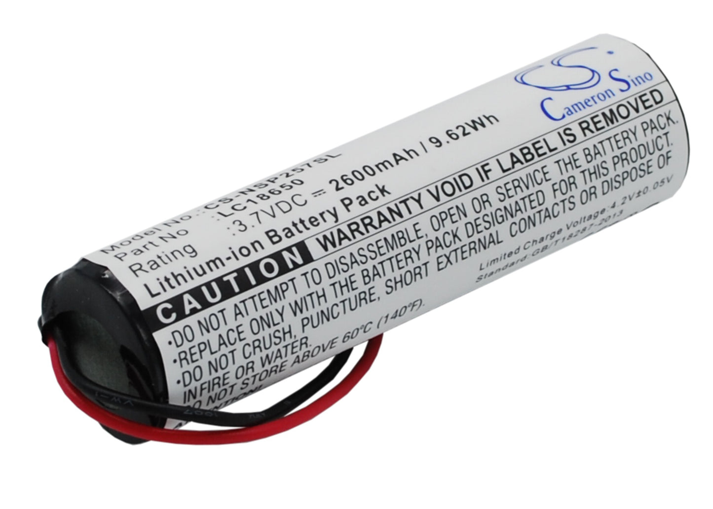 2600mAh LC18650 Battery for NVIDIA P2570, Shield-SMAVtronics