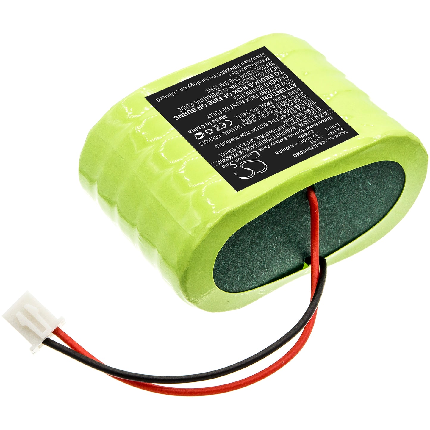 230mAh C631 Battery for Natus FreeDOP, DOP CT, CT+ Doppler-SMAVtronics