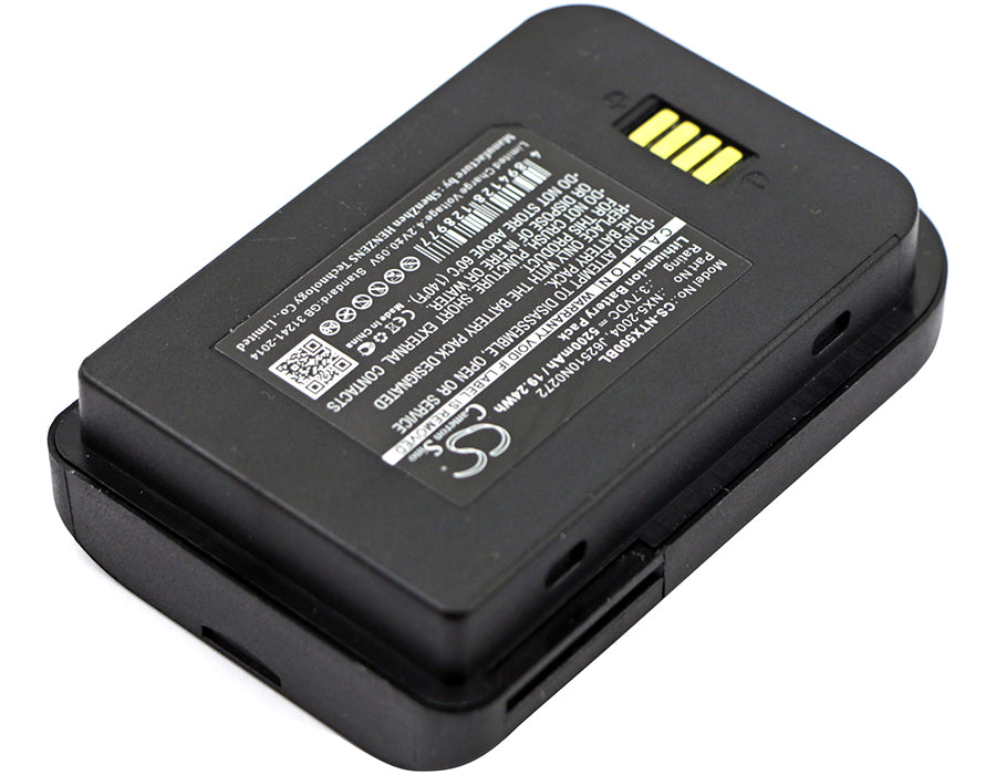 5200mAh 6251-0A, J62510N0272, NX5-2004 Battery for BLUEBIRD Pidion BIP-6000, Nautiz X5 eTicket Handheld-SMAVtronics