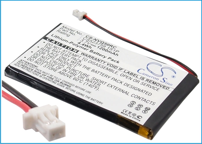 Replacement CS503759 1S1P Battery for Nevo Q50 Universal remote-SMAVtronics