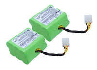 2 Pack - 945-0005, 945-0006, 205-0001 Battery for Neato All Floor, XV-11, XV-12, XV-14, XV-15, XV-21, Vorwerk VX100