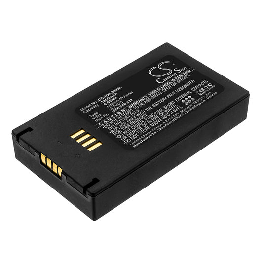 1800mAh 600 000 337, LIP-009 Battery for NTI Audio Exel XL2 Analyzer-SMAVtronics