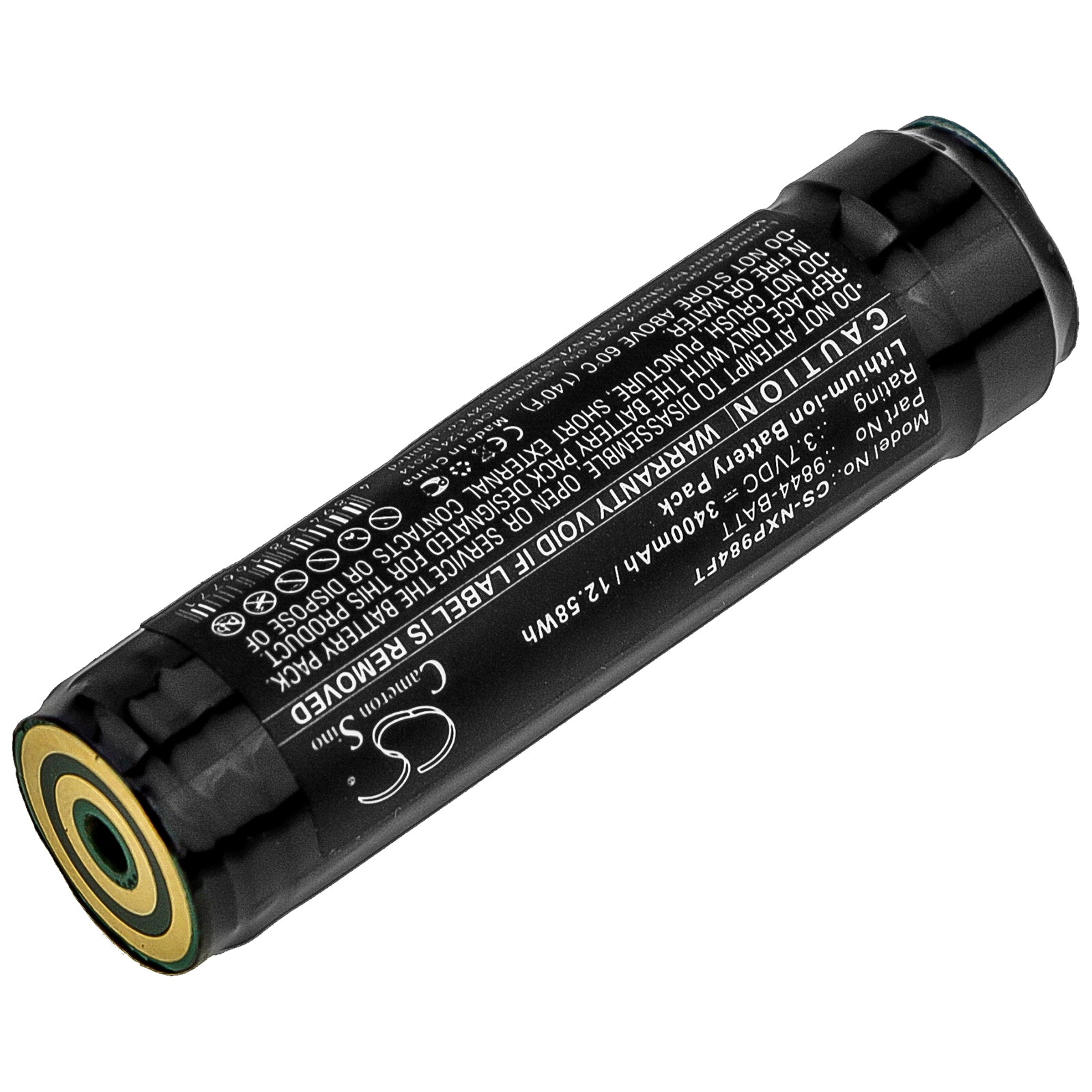 3400mAh 9844-BATT Battery for Nightstick NSR-9844XL, NSP-9842XL, USB-578XL, USB-578XL-BL, USB-578XL-G, USB-578XL-R-SMAVtronics