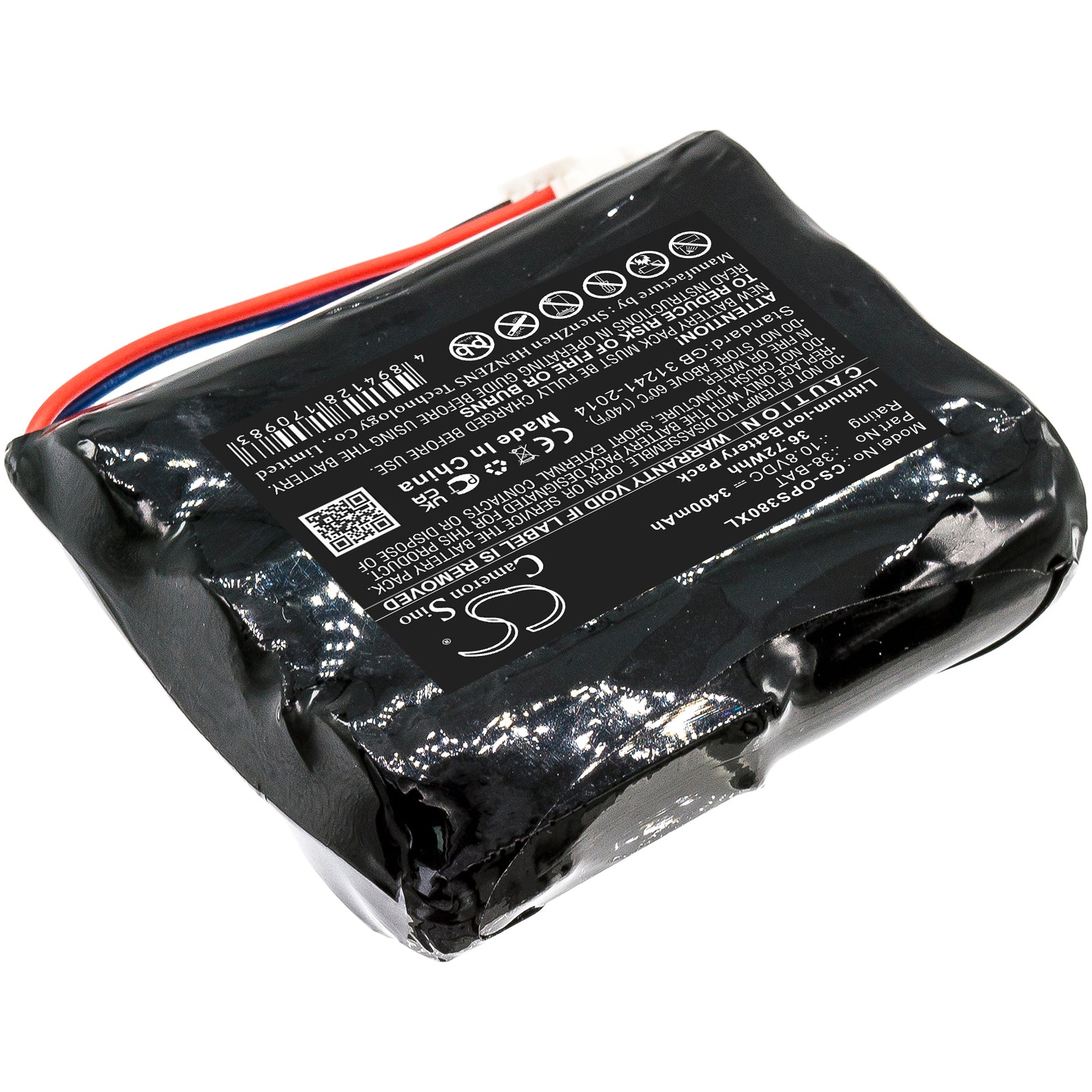 3400mAh 38-BAT High Capacity Battery for Olympus 38DL Plus Ultrasonic Thickness Gage-SMAVtronics