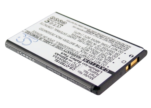 650mAh 3DS10744AAAA Battery for Alcatel OT-E157 OT-E158 OT-E160 OT-E205 OT-E220 OT-E230-SMAVtronics