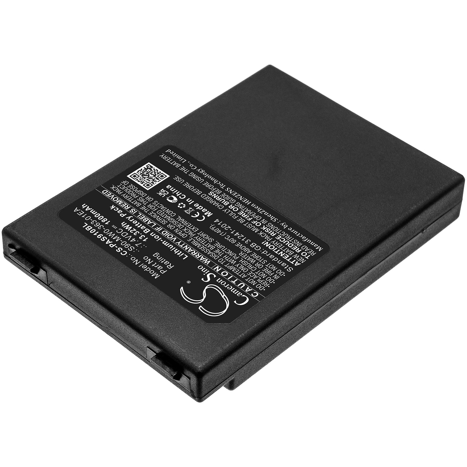 1800mAh S90-MW0-363-01EA Battery for Pax S90 3G Wireless Credit Card Swiper-SMAVtronics