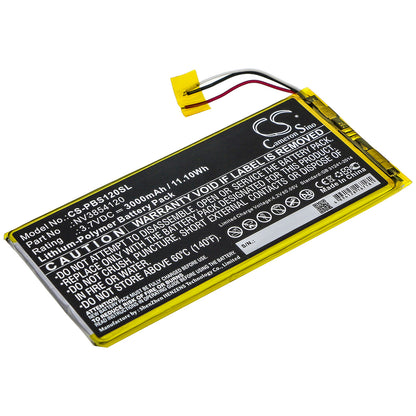 3000mAh NV3854120 Battery for PBS KIDS 7" Pad PBSKD12, PBKRWM5410-SMAVtronics