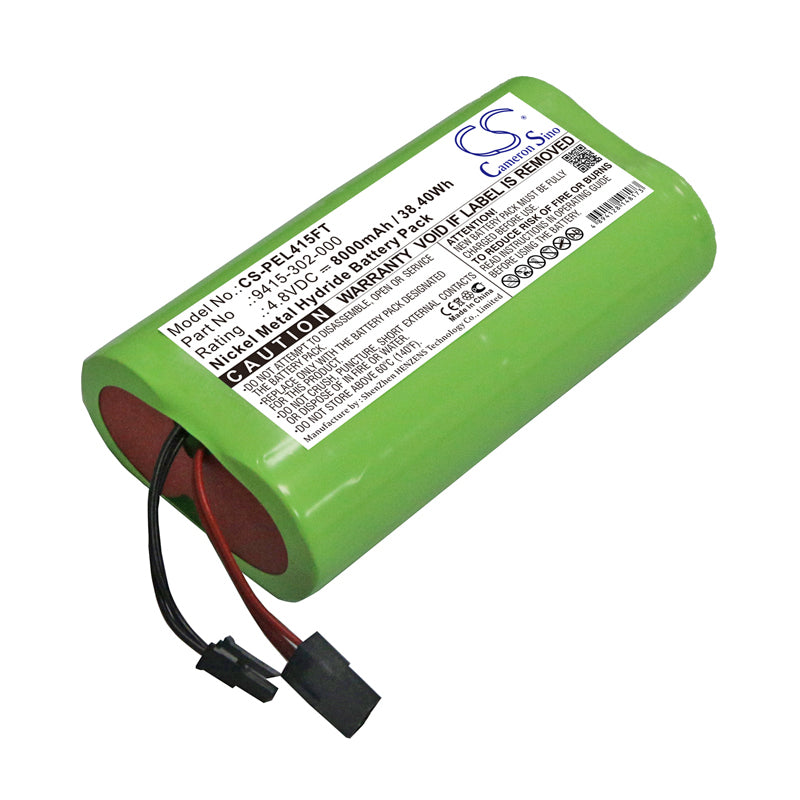 8000mAh 9415-302-000, 9418, 9415-301-100 High Capacity Battery for Peli 9415Z0 LED Lantern Zone 0, 9415, 9418, 9415 LED Lantern-SMAVtronics