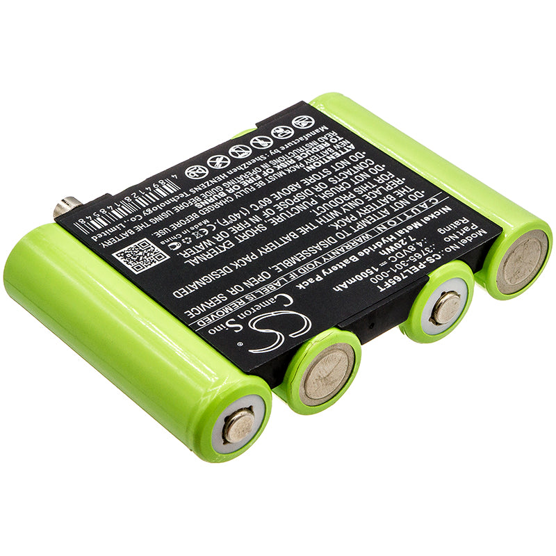 1500mAh 3765-301-000 Battery for Pelican 3769, 3765, 3760Z0, 3715Z0 LED ATEX 2015, 3765, 3765PL Right Angle Light-SMAVtronics