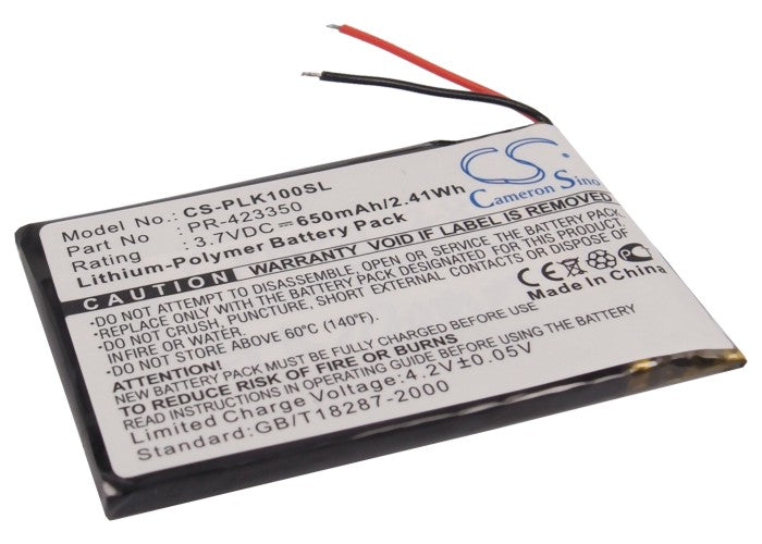 650mAh Li-Polymer PR-423350 Battery for Plantronics K100-SMAVtronics