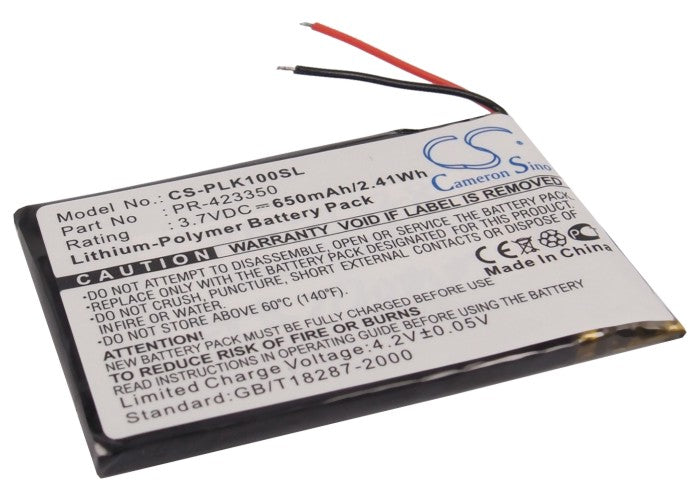 650mAh 1-756-920-21, 1-756-920-31, LIS1427HEPCC, LIS1427NHPCC Battery for Sony MDR-DS6500, MDR-RF985R, MDR-XB950BT, MDR-XB950B1-SMAVtronics