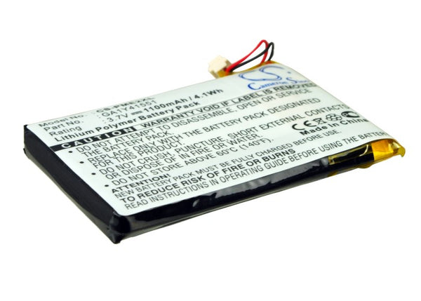 1100mAh High Capacity Battery for Palm Tungsten E2