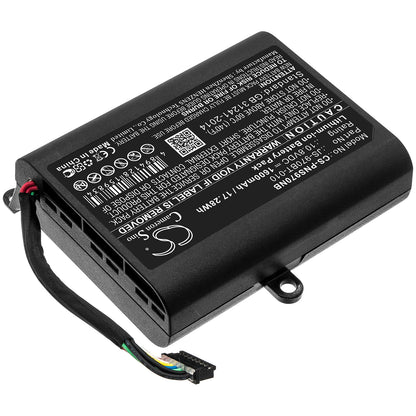1600mAh JS-970BT-010 Battery for Panasonic JS-970 POS, JS-970WP, JS-970WS-SMAVtronics